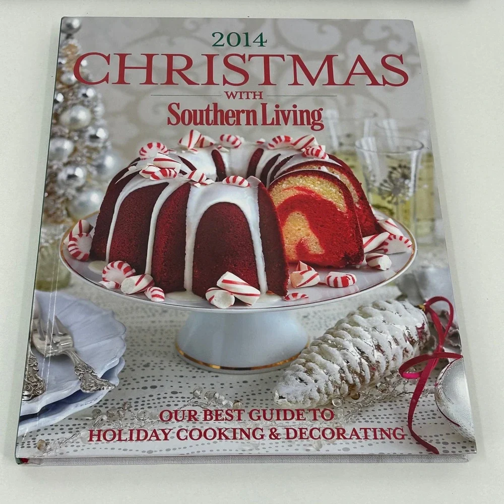 2014 Christmas with Southern Living Cookbook Holiday Decorating Oxmoor House‎ HC